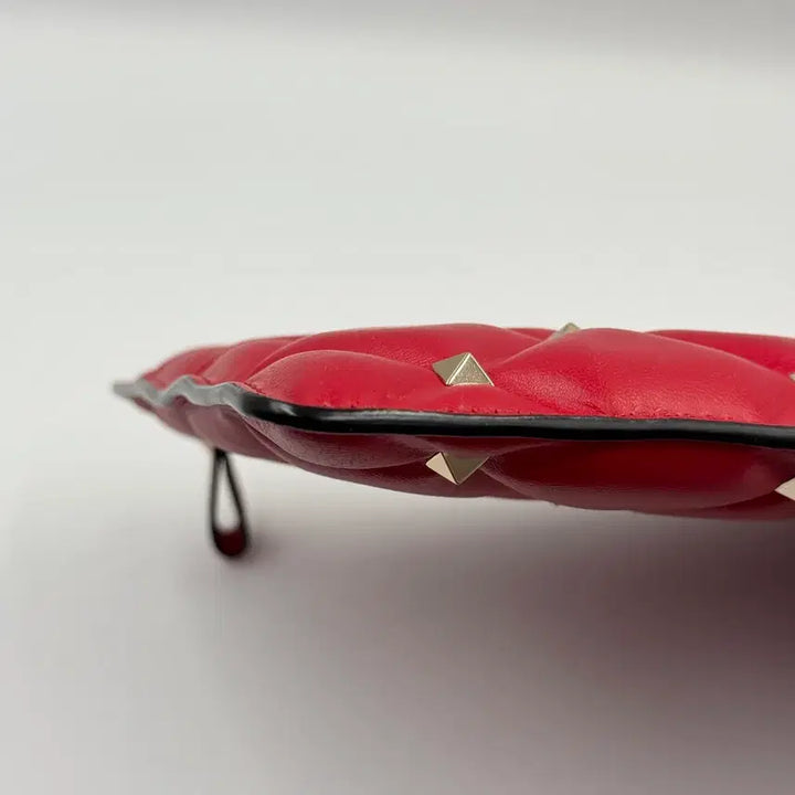[BUNJANG] Valentino Candy Stud Clutch - Red / 발렌티노 캔디 스터드 클러치 레드