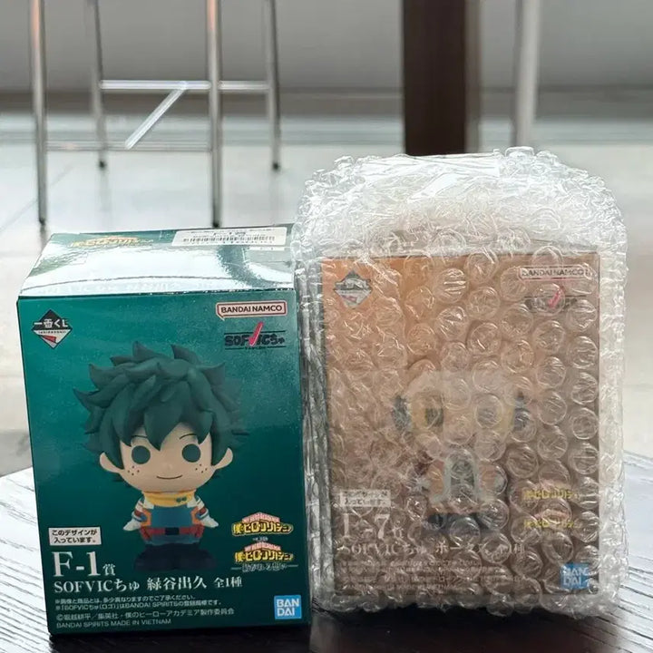 [BUNJANG] My Hero Academia Midoriya &amp; Hawks Sofubi Figures Bundle Set / 택포, 미개봉 히로아카 F상 소프빅(미도리야,호크스) 일괄