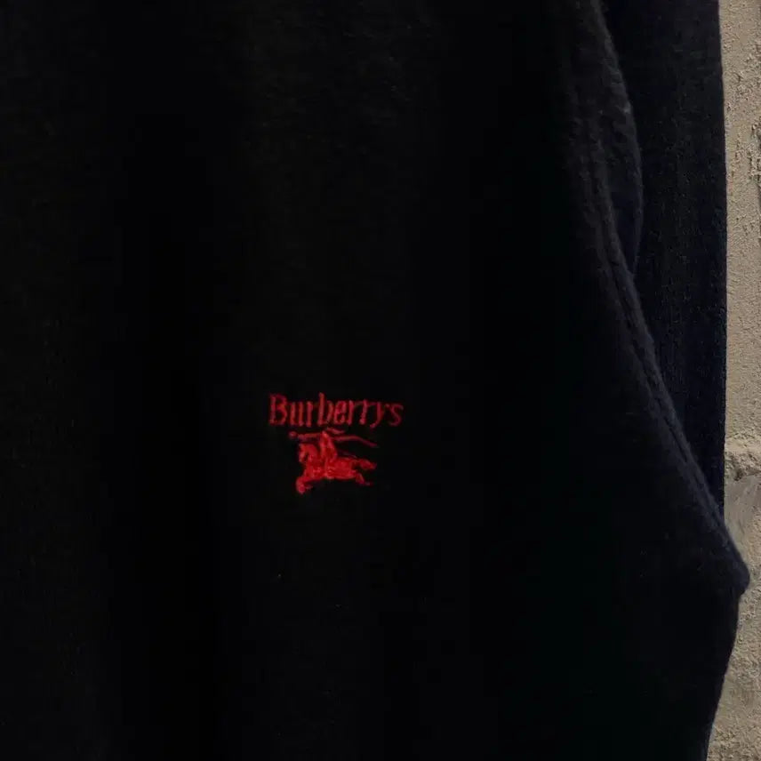 [BUNJANG] Burberry Lambswool Crew Neck Knit Sweater / 40 버버리 BURBERRY 램스울 크루넥 니트 블랙
