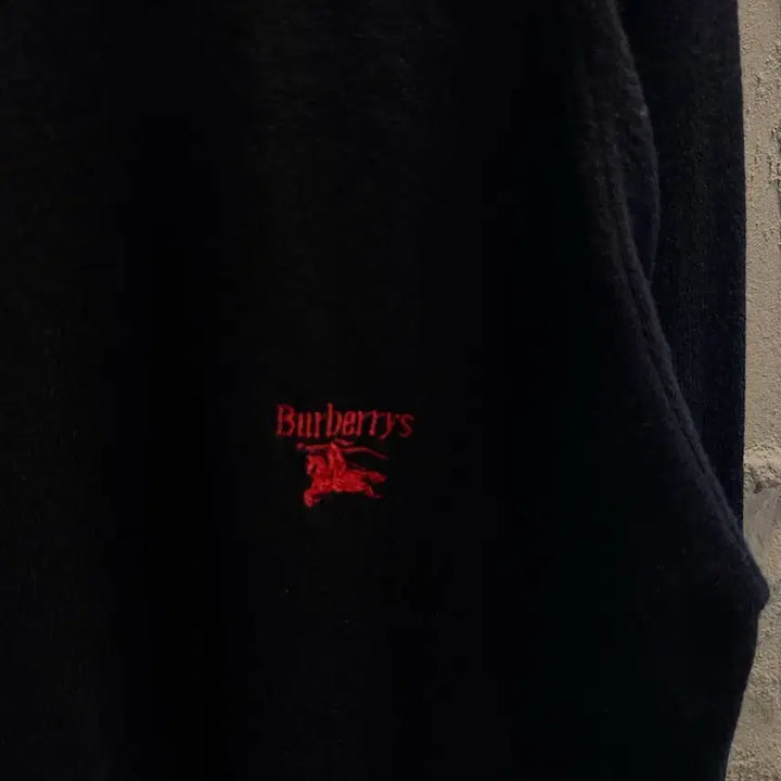 [BUNJANG] Burberry Lambswool Crew Neck Knit Sweater / 40 버버리 BURBERRY 램스울 크루넥 니트 블랙