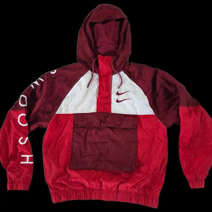 [SOLD OUT] 나이키 더블스우시 바람막이 레드/화이트