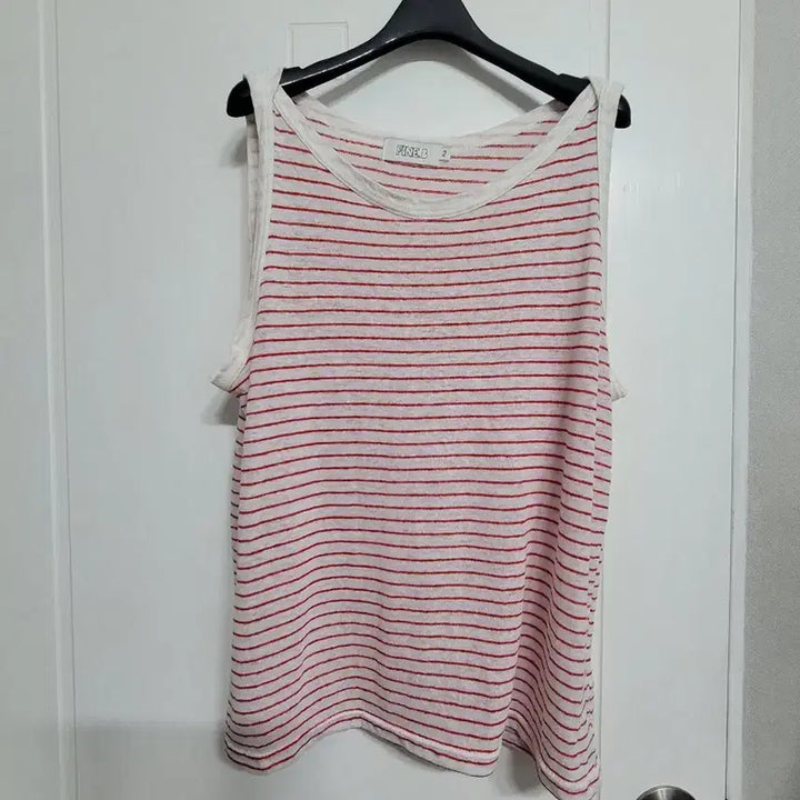[SOLD OUT] 77~88 린넨 나시3장세트.단가라 민소매티셔츠 빅사이즈