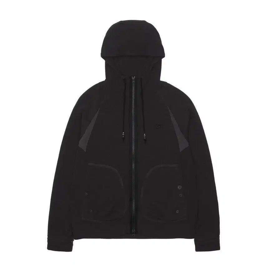 [BUNJANG] Sansan Gear Kapas Knit Zip-up Black / 산산기어 카파스 니트집업 블랙 4