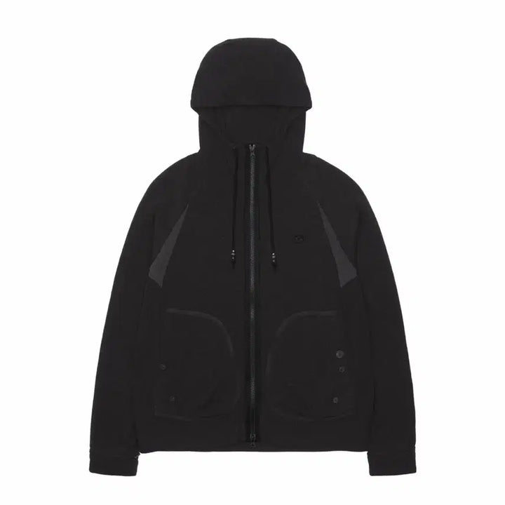 [BUNJANG] Sansan Gear Kapas Knit Zip-up Black / 산산기어 카파스 니트집업 블랙 4