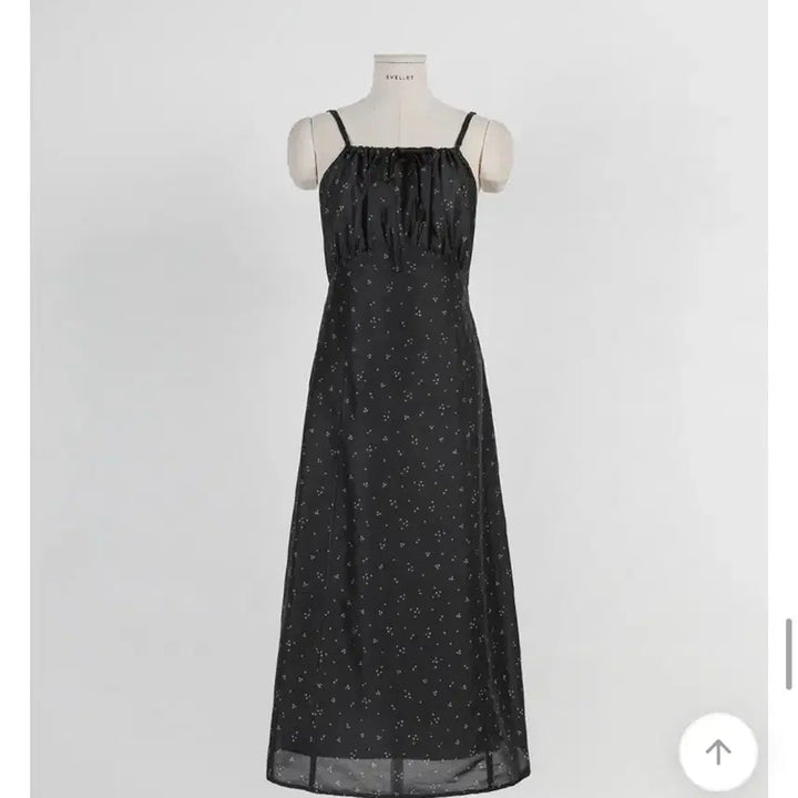 [BUNJANG] J.Style Floral Bustier Long Dress / 제이스타일 플라워 뷔스티에 롱 원피스 블랙 2사이즈