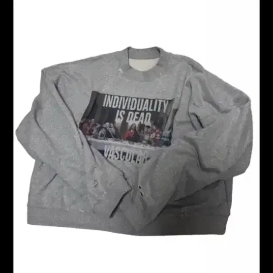 [BUNJANG] Vascura Mantarray Sweatshirt / [딥그레이] 바스큐라 만타레이 스웻셔츠