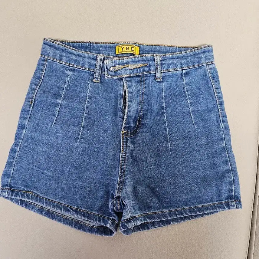 [BUNJANG] Y.N.E Denim Hot Pants / Y.N.E 데님 반바지 핫팬츠