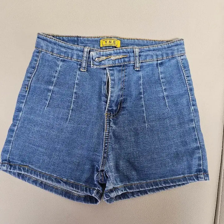 [BUNJANG] Y.N.E Denim Hot Pants / Y.N.E 데님 반바지 핫팬츠