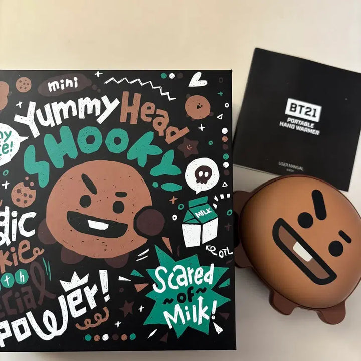 [SOLD OUT] 방탄소년단 BT21 슈키 shooky 충전식 보조배터리 &amp; 손난로