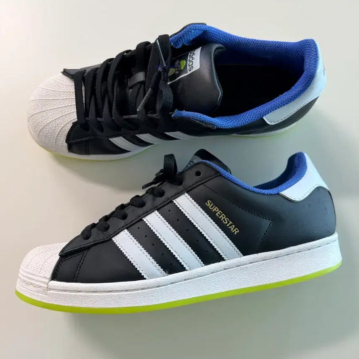 [BUNJANG] Adidas Superstar Black Sneakers / 아디다스 슈퍼스타 270