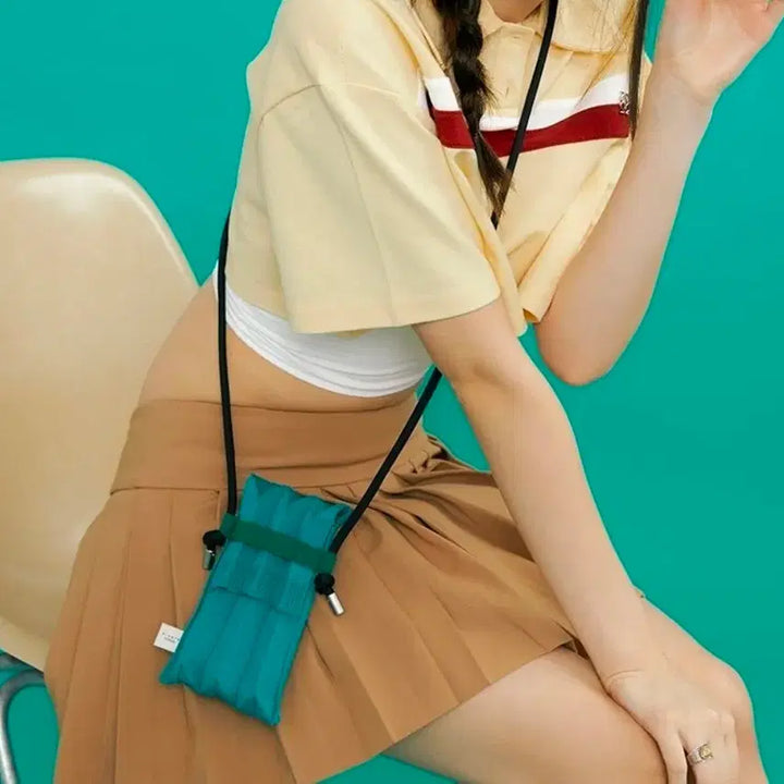 [BUNJANG] Pleats Mama Mini Cross Bag / 플리츠마마 미니크로스백