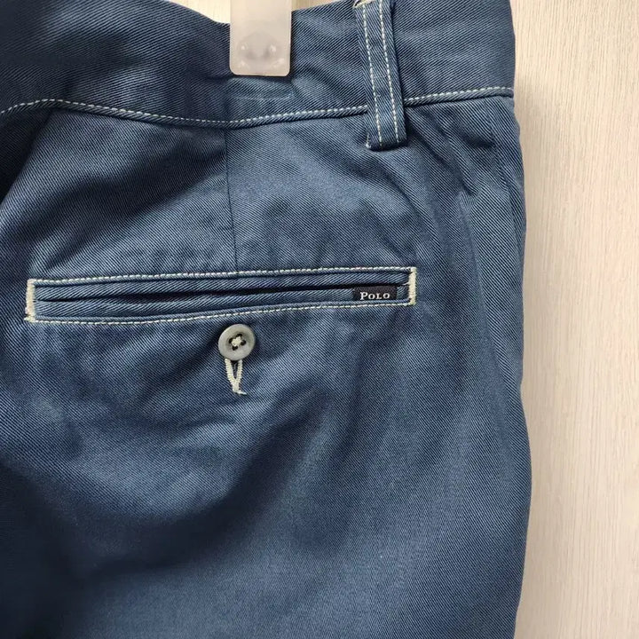 [BUNJANG] Polo Ralph Lauren Slim Fit Chino - Indigo Blue Dyed / [커스텀] 폴로 랄프로렌 슬림핏 치노 - 인디고 블루 염색