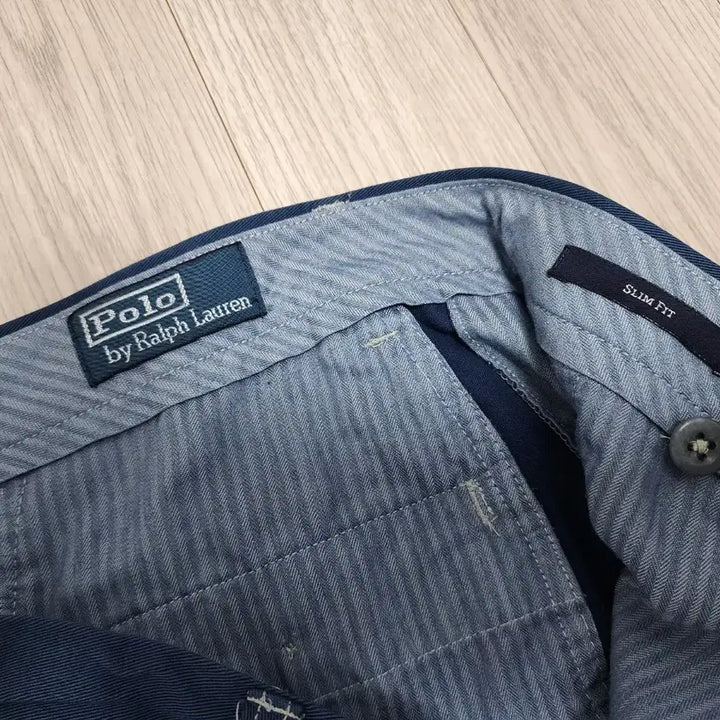 [BUNJANG] Polo Ralph Lauren Slim Fit Chino - Indigo Blue Dyed / [커스텀] 폴로 랄프로렌 슬림핏 치노 - 인디고 블루 염색