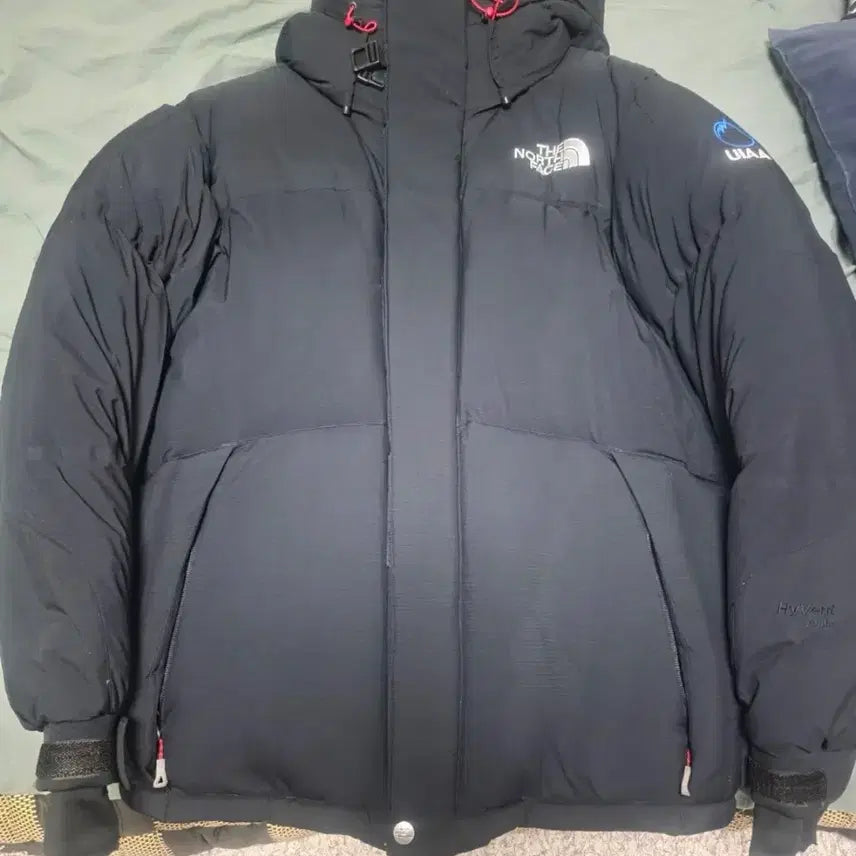 [BUNJANG] The North Face UIAA Black Padded Jacket / 노스페이스 UIAA 블랙 패딩 점퍼