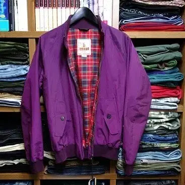 [BUNJANG] Baracuta G9 Jacket Purple Plum / Baracuta 바라쿠타 G9 자켓 퍼플 플럼 40 (100)