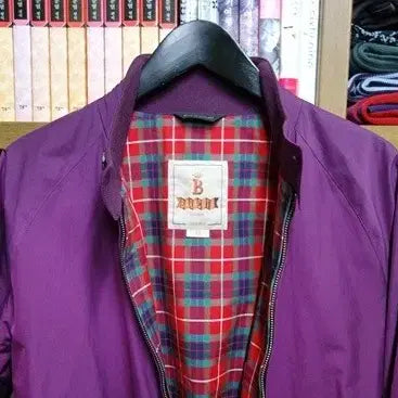[BUNJANG] Baracuta G9 Jacket Purple Plum / Baracuta 바라쿠타 G9 자켓 퍼플 플럼 40 (100)