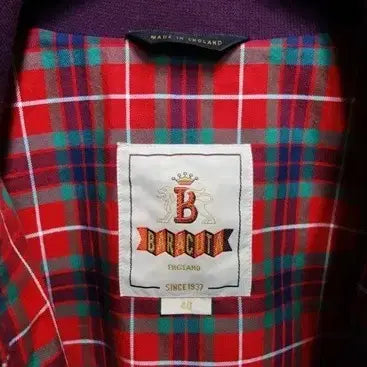 [BUNJANG] Baracuta G9 Jacket Purple Plum / Baracuta 바라쿠타 G9 자켓 퍼플 플럼 40 (100)