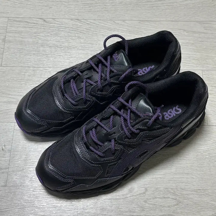[BUNJANG] Asics x Needles Gel-NYC Black Purple Shoes / 아식스 x 니들스 젤NYC 블랙 퍼플 280