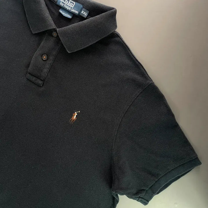 [SOLD OUT] [XXL] 폴로 랄프로렌 코튼 카라 반팔 티셔츠 커스텀핏