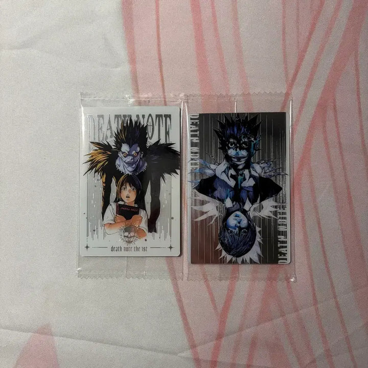 [SOLD OUT] 데스노트 원화 웨하스 카드 시크릿 류크 라이토 2종 일괄
