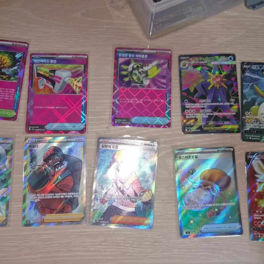 [BUNJANG] Pokemon Trading Card Lot (SR V Cards) / 전룡 v sr,에이스번 v sr,윤진sr,피오니sr 등등 포켓몬카드