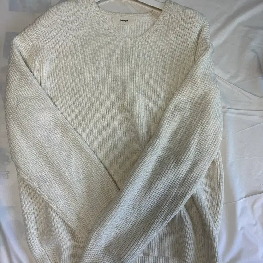 [BUNJANG] Fabrega Ivory Knit Sweater / 파브레가 아이보리 니트 2사이즈