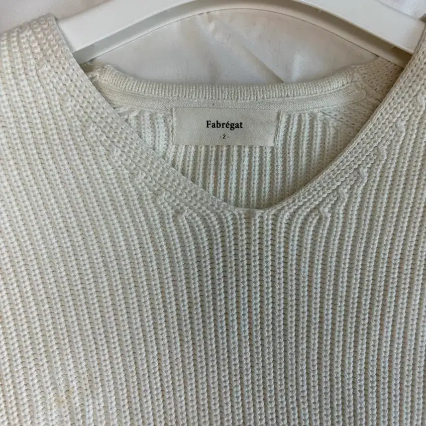 [BUNJANG] Fabrega Ivory Knit Sweater / 파브레가 아이보리 니트 2사이즈