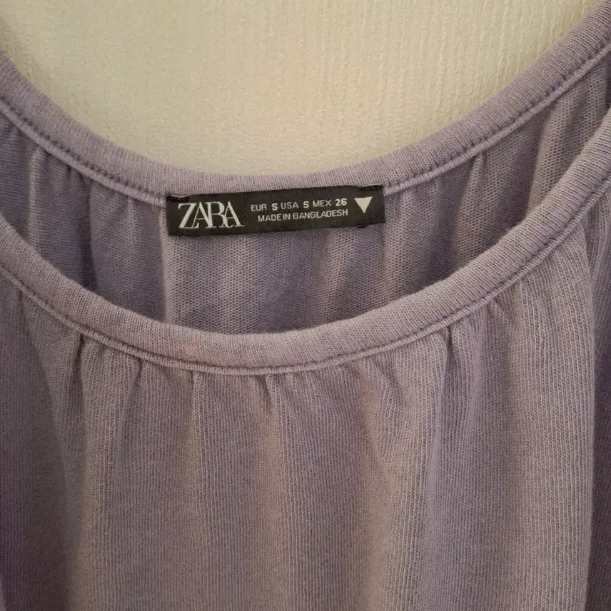 [BUNJANG] ZARA Purple Sleeveless Long Dress S / ZARA 퍼플 나시 롱 원피스 S