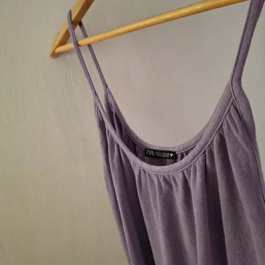 [BUNJANG] ZARA Purple Sleeveless Long Dress S / ZARA 퍼플 나시 롱 원피스 S