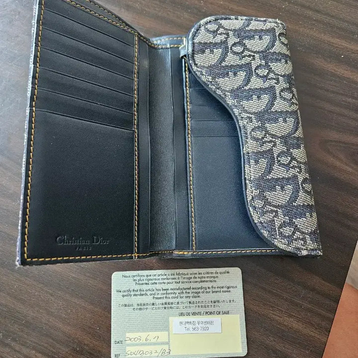 [BUNJANG] Dior Oblique Card Wallet / 디올지갑