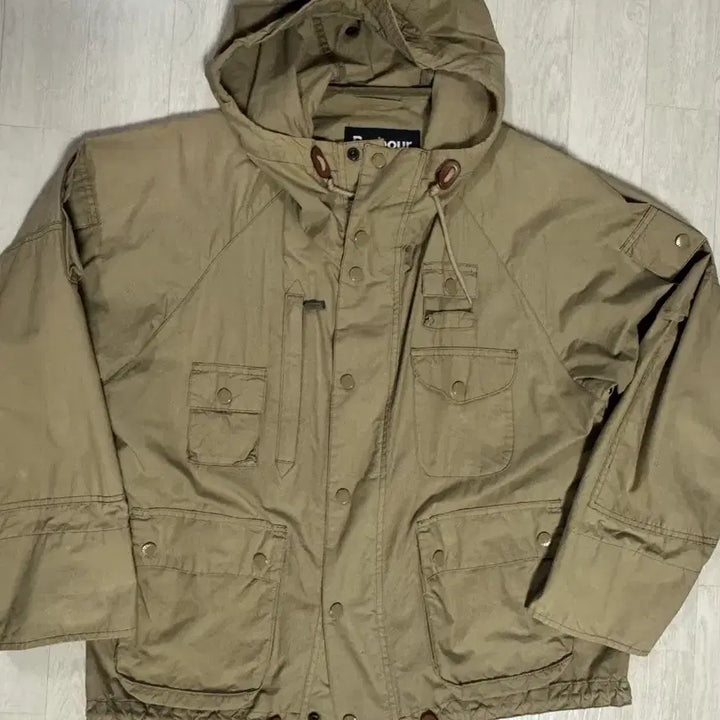 [BUNJANG] Engineered Garments x Barbour Thompson Jacket (Non-Wax) - Khaki / [M] 엔지니어드가먼츠 바버 톰슨자켓 논왁스