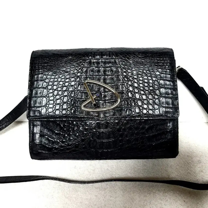 [BUNJANG] Jalmoyi Crocodile Pattern Shoulder Bag / 정품)잘모이  악어백(상태굿) 가격인하