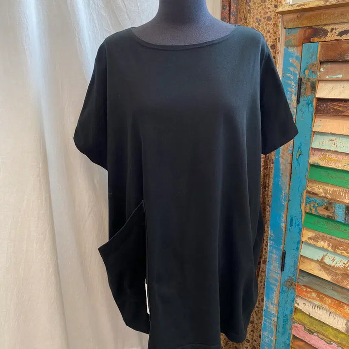 [BUNJANG] Big Pocket Short Sleeve T-Shirt / 빅포켓 반팔티셔츠(F)