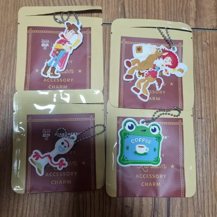 [BUNJANG] Starbucks Toy Story Random Accessory Charm / 스타벅스 토이스토리 랜덤 악세서리 참