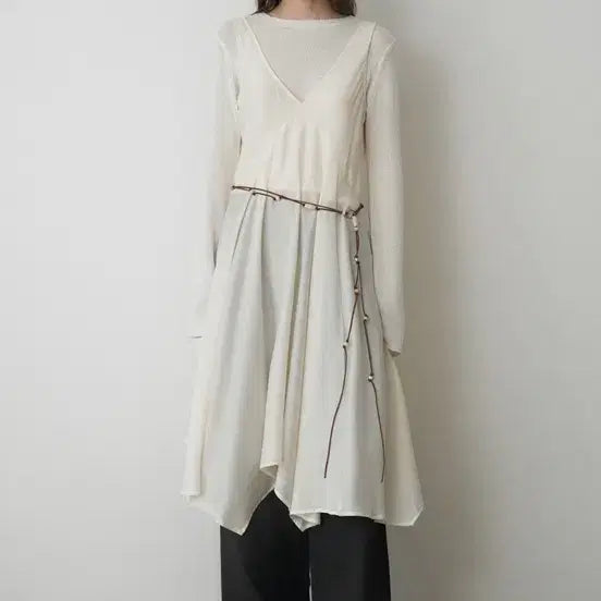 [BUNJANG] Mochipamo Moch Layered Dress / 모슈파모슈 레이어드원피스
