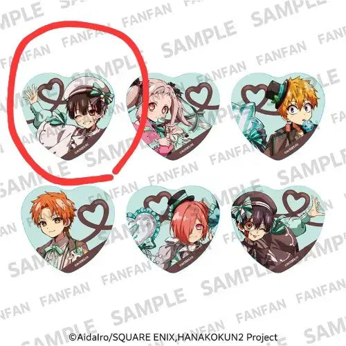 [BUNJANG] 지박소년 하나코군 지하군 패밀리마트 콜라보 민트초코 캔뱃지 하나코 / 지박소년 하나코군 지하군 패밀리마트 콜라보 민트초코 캔뱃지 하나코