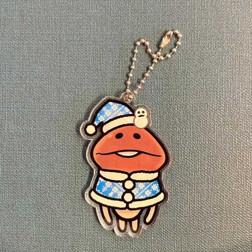 [BUNJANG] Nameko Mascot Keychain / 나메코 키링