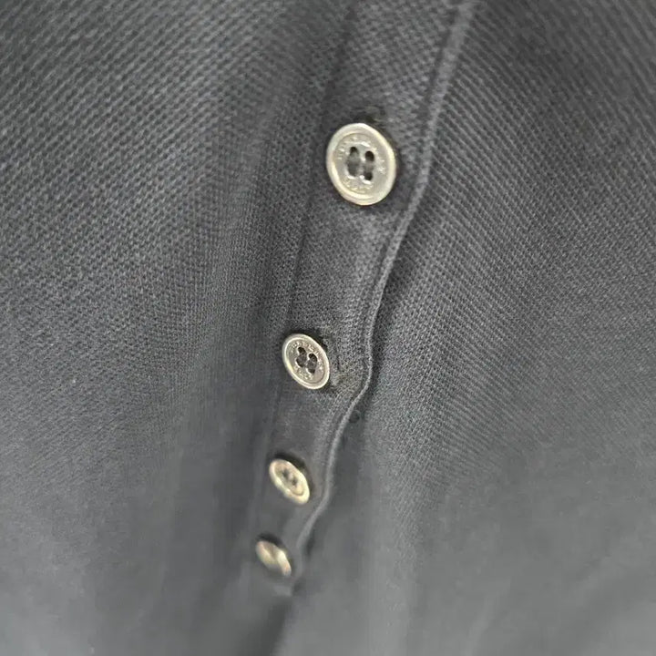 [BUNJANG] Burberry Black Polo T-shirt / 버버리 블랙 반팔 카라 티셔츠 M
