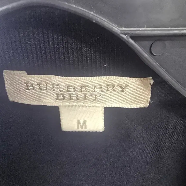 [BUNJANG] Burberry Black Polo T-shirt / 버버리 블랙 반팔 카라 티셔츠 M