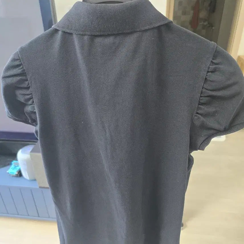 [BUNJANG] Burberry Black Polo T-shirt / 버버리 블랙 반팔 카라 티셔츠 M