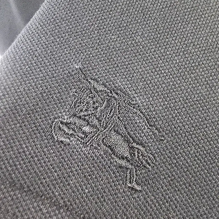 [BUNJANG] Burberry Black Polo T-shirt / 버버리 블랙 반팔 카라 티셔츠 M