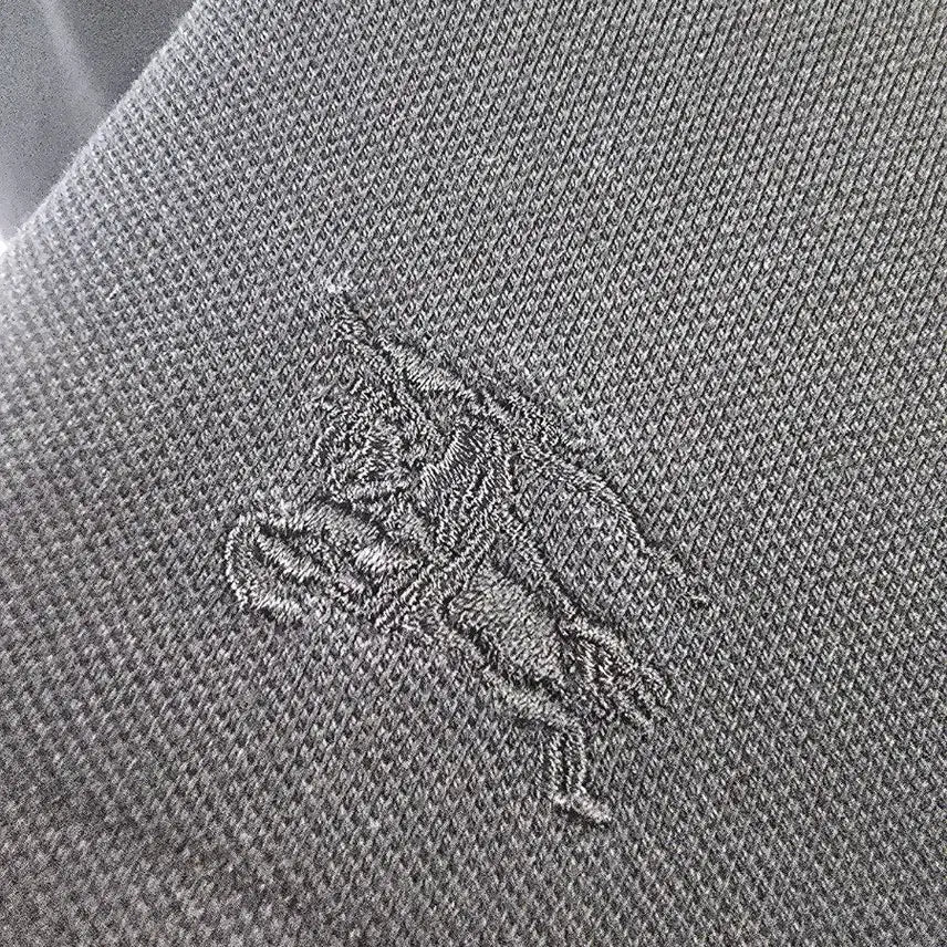 [BUNJANG] Burberry Black Polo T-shirt / 버버리 블랙 반팔 카라 티셔츠 M