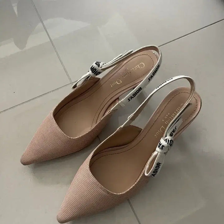 [BUNJANG] Dior Slingback Nude Beige / 디올 슬링백 누드베이지