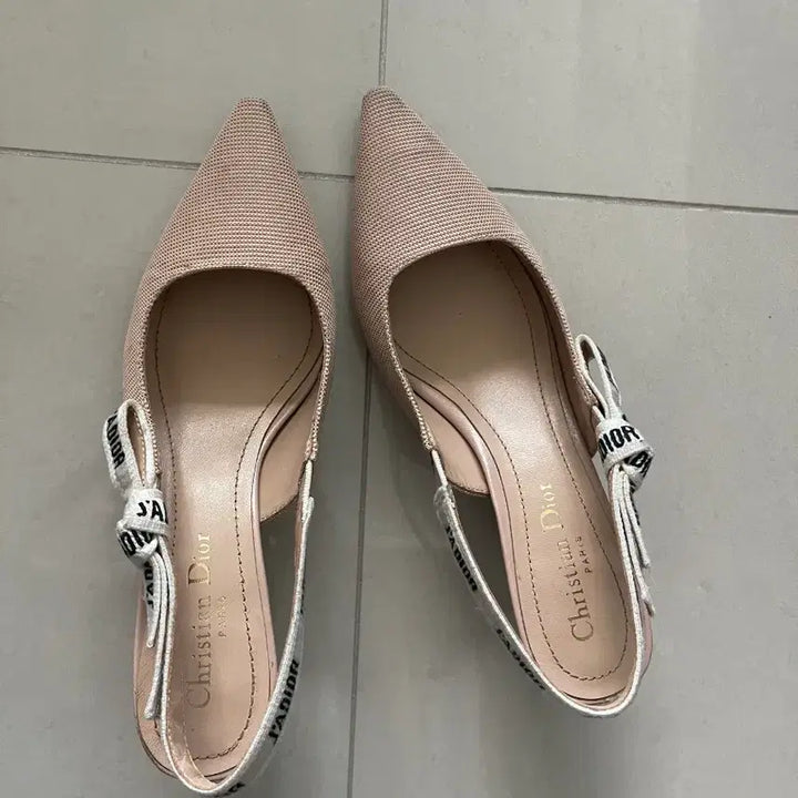 [BUNJANG] Dior Slingback Nude Beige / 디올 슬링백 누드베이지
