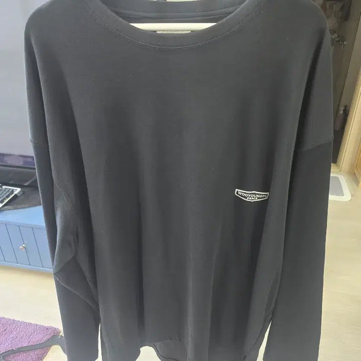[SOLD OUT] 우영미 블랙 긴팔 티셔츠
