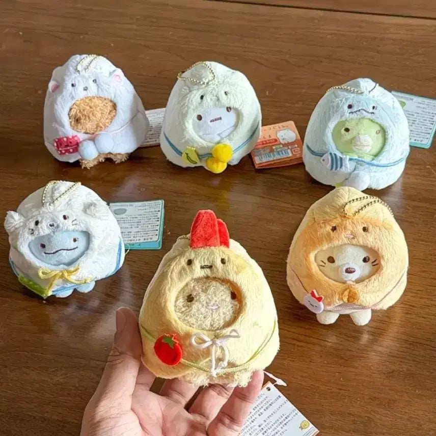 [BUNJANG] Sumikko Gurashi Plush Keyring / 스미코구라시 인형 키링