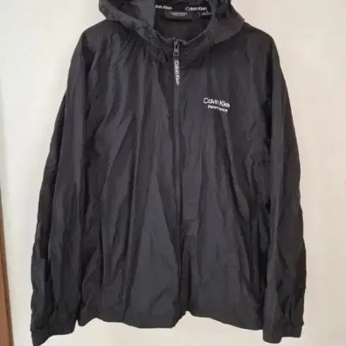 [BUNJANG] Calvin Klein Lightweight Hooded Windbreaker Anorak / 캘빈클라인 L (100-105) 경량 후드바람막이 웜업 아노락