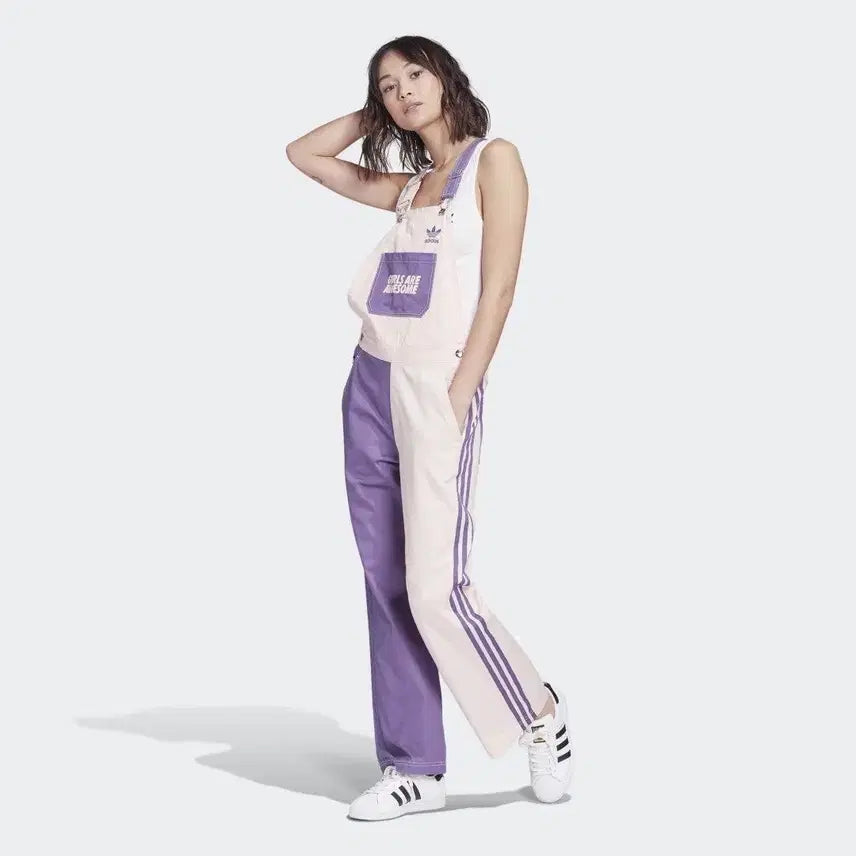 [BUNJANG] 아디다스 멜빵바지 오버롤 팬츠 XS / 아디다스 멜빵바지 오버롤 팬츠 XS