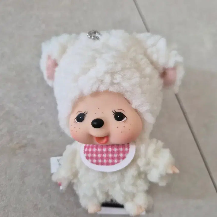 [BUNJANG] Monchhichi Friends Chamu Big Head Keyring / 몬치치프렌즈 챠무 대두키링 새상품