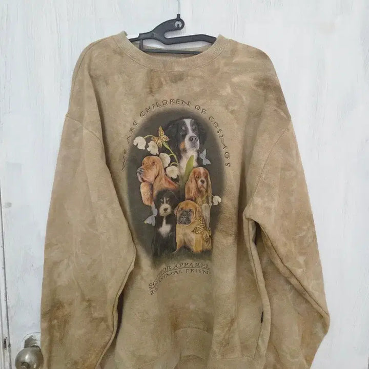 [BUNJANG] Sculptor Puppy Friends Tie-Dye Sweatshirt / 스컬프터 Puppy Friends Tie-Dye Sweatshirt